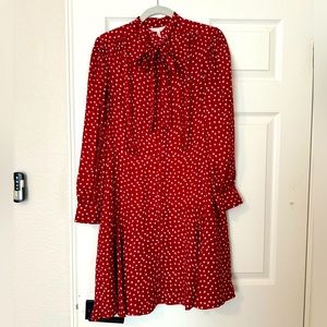 Rebecca Taylor Red Hearts Dress